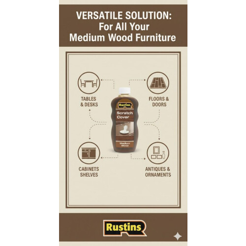 Rustins Rustins Scratch Cover Medium – Conceal Surface Scratches on MediumTone