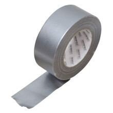 Faithfull FAITAPEGAFS Gaffa Tape 50MM X 50M Silver Pack of 2