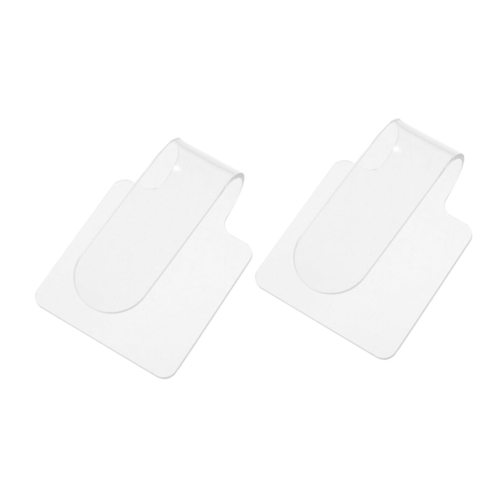 Makeup Mixing Palette Set Transparent Acrylic Foundation Plate for Accurate Color Matching Travel
