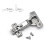 GTV 2 x Standard Kitchen Cabinet Door Hinge 35 mm + Screws 1