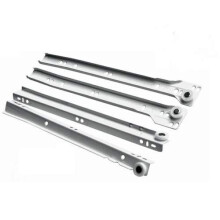 REJS Metal Roller Drawer Slides/Runners Bottom fix Metal White 250mm-600mm (350mm)
