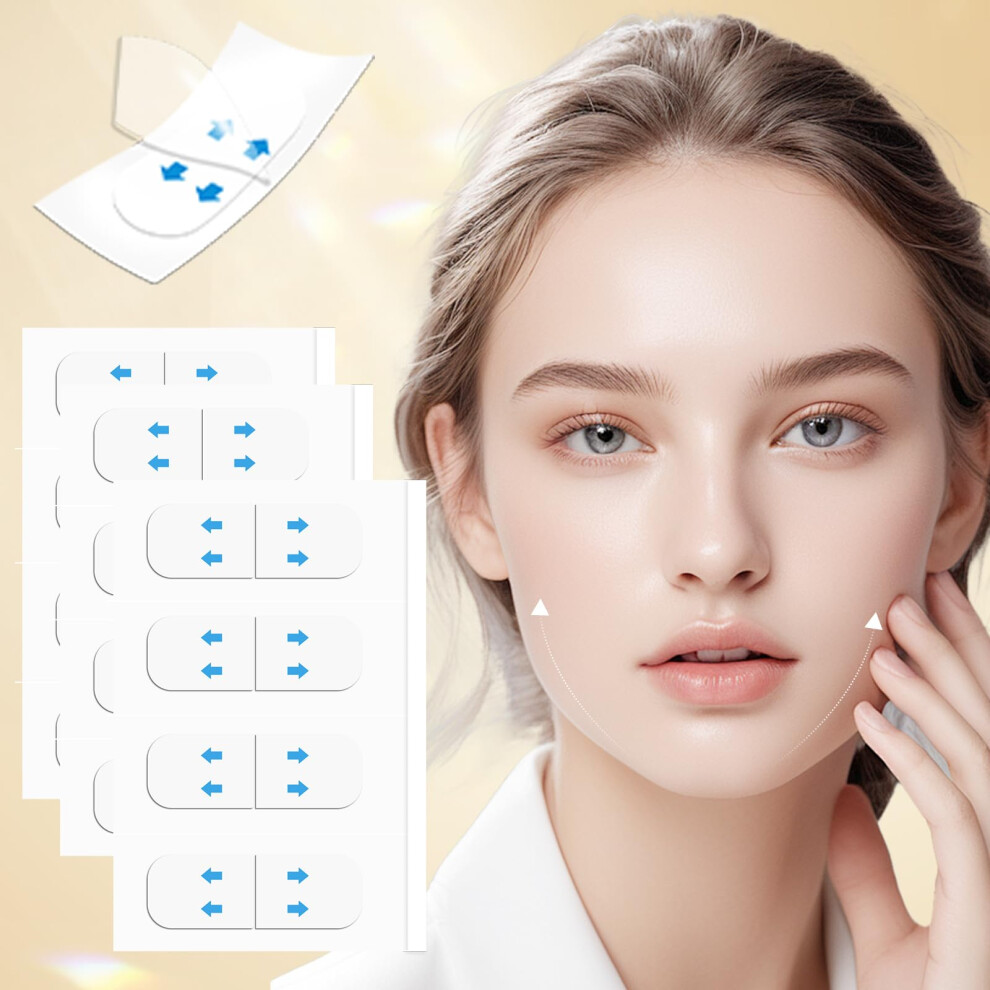 Face Lift Tape Invisible 140PCS for Sagging Skin Double Chin Wrinkles Waterproof Long Hold