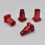Paint Spray Gun Adapter with Quick Threaded Installation, Universal Connector for Disposable Cups M16x1.5 Red 5