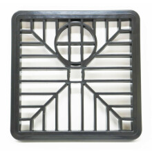 fiXte Square Gulley Grid Drain Cover Grate Lid Heavy Duty PVC for dra