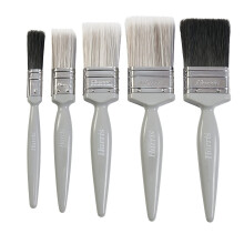 Harris Essentials Walls, Ceilings & Gloss Paint Brushes | 5 Brush Pack | 0.5", 1", 1.5", 2"