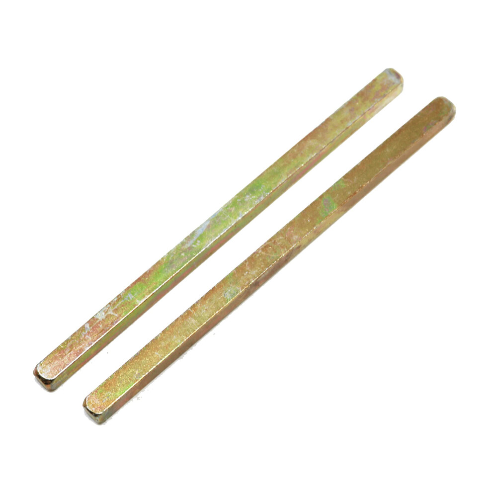 Fixte 2 X Replacement Spare Door Handle Spindle Bar Yzp 7.5Mm X 85Mm / 100Mm / 128Mm / 150Mm Lengths Available (7.5 X 150Mm) 5051226903229