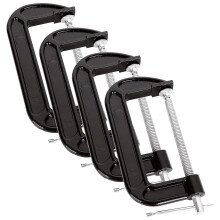 ASelected 4PCS G Clamp 6inch (150mm) Heavy Duty Sc