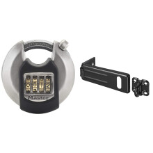 MASTER LOCK Heavy Duty Disc Padlock M40EURDNUM - B
