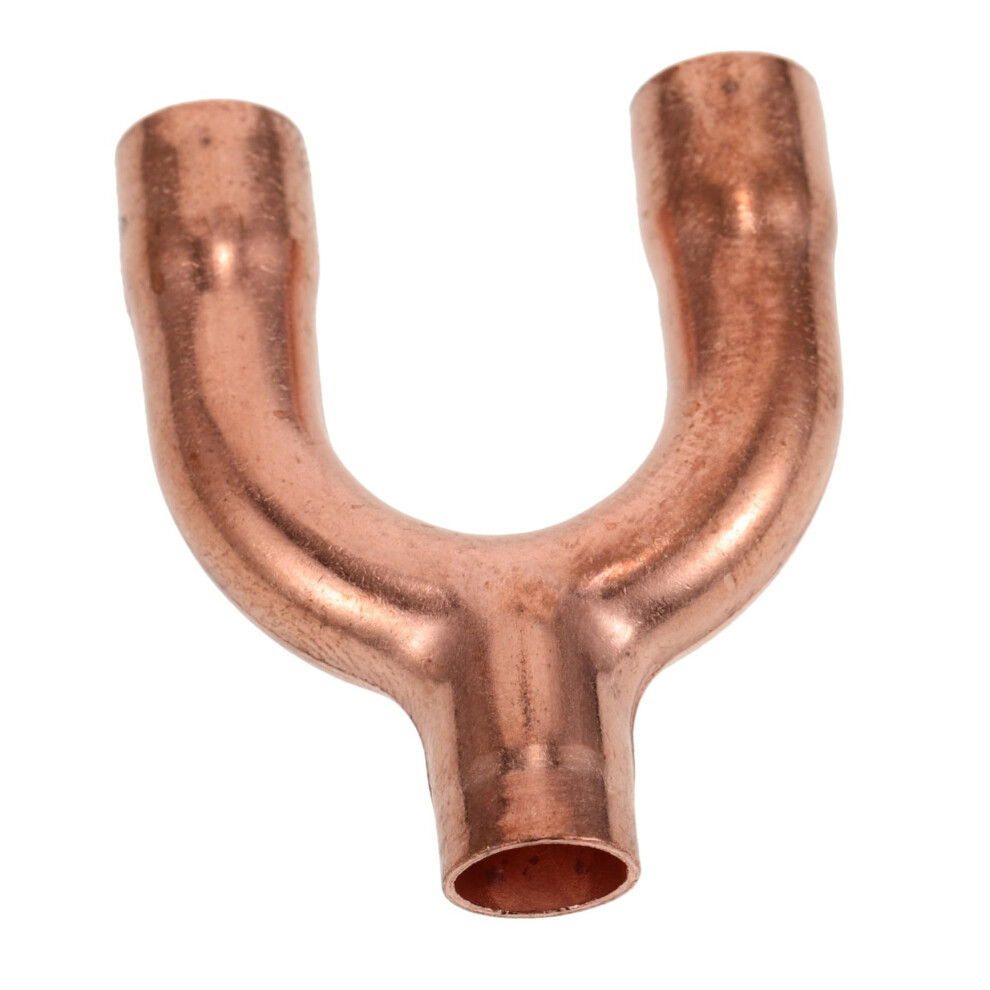 Hvac Copper Tee Fitting Adapter For Air Conditioners, Leak Welding And Corrosion Resistant 9092120429268