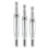 Trend Trend 3-Piece Quick Release Drill Bit Guide Set, 1/4 Inch Hex Shank, HSS Drill Bits, Hinge & Lock Applications, QR/DBG/SET 3