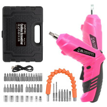 MQFORU Cordless Screwdriver 48 in 1 Portable Cordless Drills 36V Rechargeab
