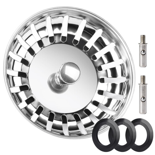 82mm Kitchen Sink Drainer Plug | Sink Strainer | S