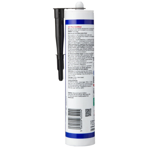 CT1 Black TRIBRID Multi Purpose Sealant & Adhesive - 290ml 2