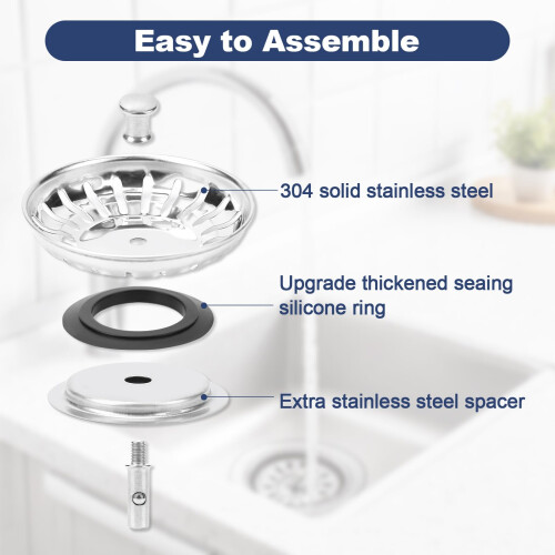 82mm Kitchen Sink Drainer Plug | Sink Strainer | S 2