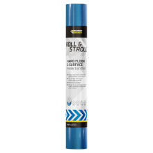 Everbuild Roll & Stroll Hard Surface Protector Film, Blue, 600mm x 75m
