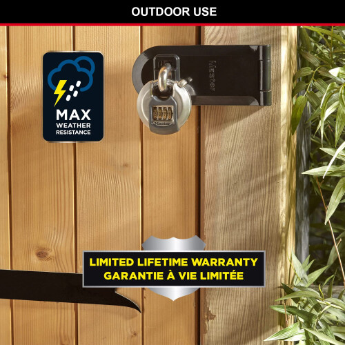 Master Lock MASTER LOCK Heavy Duty Combination Padlock Security Level 810 Combinat 2