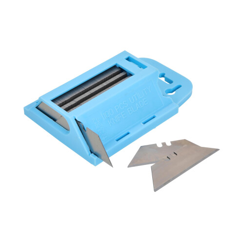 Blue Spot Tools 29194 100 PCE Utility Blades in Dispenser 1