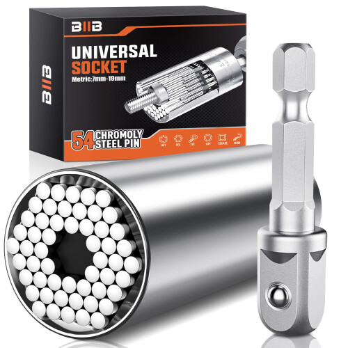 BIIB Gifts for Men, Universal Socket Wrench Gadget