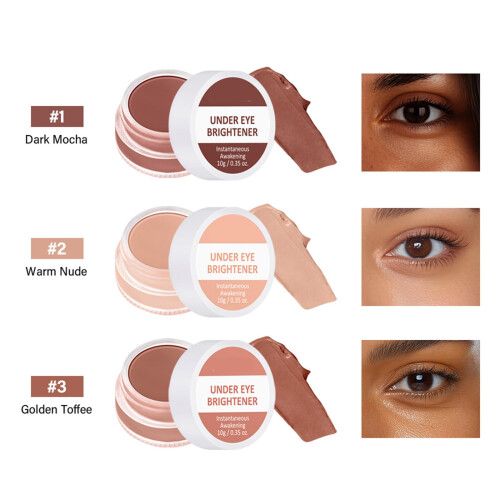 Under Eye Concealer and Color Corrector for Dark Circles, Lightweight Longwear Coverage 1