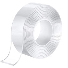 Nano Adhesive Tape,Multipurpose Transparent Double Sided No-Trace Removable Glue Tape,Washable Strong Sticky Wall Tape Strips, Poster Carpet Tape for