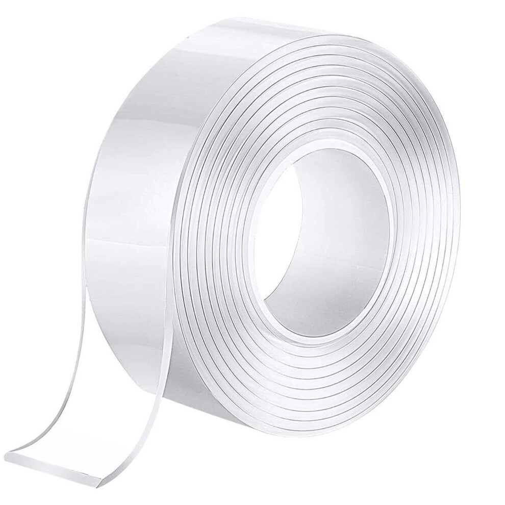 Nano Adhesive Tape,Multipurpose Transparent Double Sided No-Trace Removable Glue Tape,Washable Strong Sticky Wall Tape Strips 5051226906008
