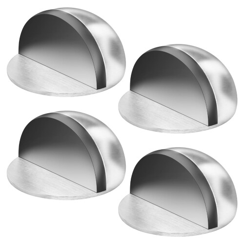 flintronic Floor Door Stoppers, 4PCS Stainless Ste