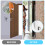 flintronic Floor Door Stoppers, 4PCS Stainless Ste 5