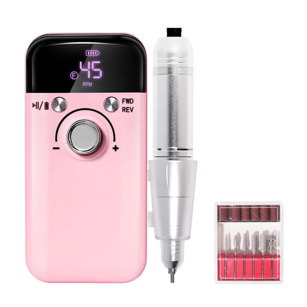 Electric Nail Drill 45000 RPM Professional for Acrylic and Gel Nails, Manicure Pedicure Tool