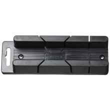 Draper Mini Mitre Block | 200mm x 35mm x 50mm Mitre Box |45 and 90 Angle Precision Cutting Box| Moulded Coving Miter Tool | Small Scale | 48677, B