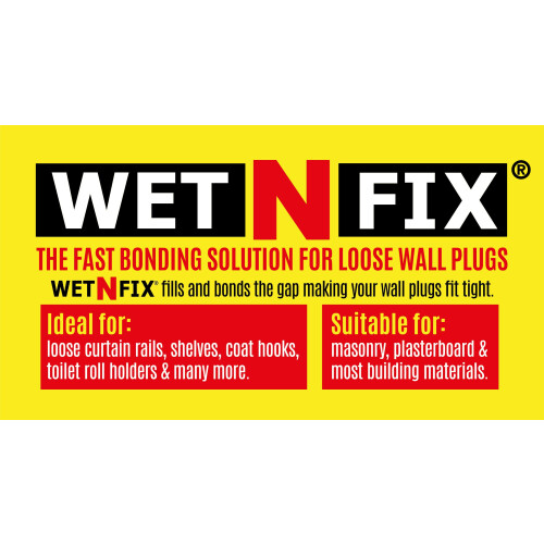 WETNFIX (20 Discs) - Fixing Wall Plugs Fast! No Need to Fill or redrill. 2