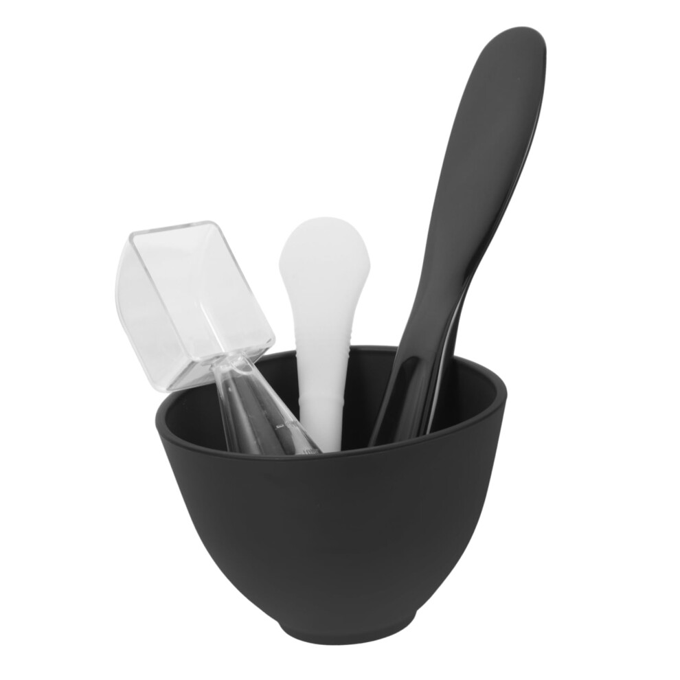 Silicone Mask Mixing Bowl Set for DIY Facial Masks with Applicator and Measuring Spoon