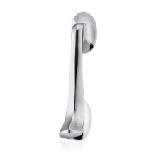 XFORT Door Knocker Polished Chrome, Victorian Scroll Door Knockers for Front Door, Elegant Front Door Furniture with a Modern Stylish Design, Perfec
