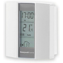 Honeywell Home T136C110AEU T136 : Thermostat programmable, Blanc