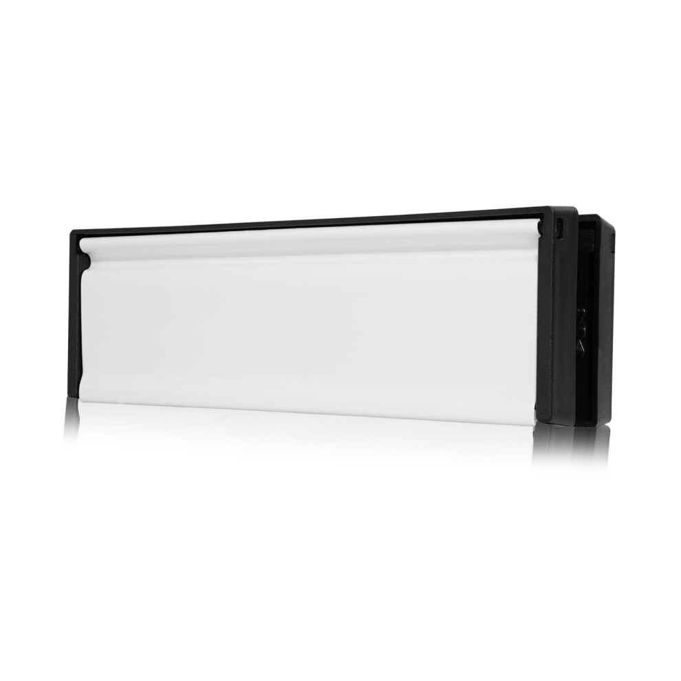 Xfort Mailplate 10" Letterplate White, Premium Draught Proof Postal Letterbox, T 5002724404732
