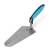 OX Gauging Trowel for Plastering & Bricklaying - Soft Grip Flat Masonry Tool - 7inch Cement Finishing Bricklayers Trowel – Multicolor
