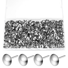 320 Pcs Upholstery Nails, Upholstery Tacks Pins, Furniture Decorative Thumbtacks, Antique Push Studs Pins, Drawing Picture Chairs Carpet Nails