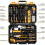 DEKO 100 Piece Home Repair Tool SetGeneral Household Hand Tool Kit wit 1