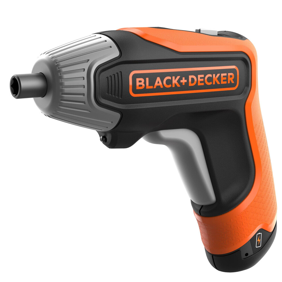 Photos - Drill / Screwdriver Black&Decker BLACK+DECKER Cordless Rapid Screwdriver with Bits and Storage Case 3.6V