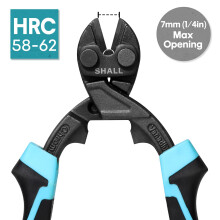 SHALL 8Inch Mini Bolt Cutter Small Heavy Duty Wire Cutter TwoColor Erg