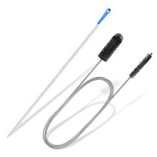 MOXYOY 2PCS Drain Unblocker Tools, Flexible Sink Cleaning Brush 61 inch Sink Unblocker Tool & 17.7 inch Pipe Cleaner Brush for Bathroom Kitchen Sewer