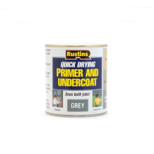 RUSTINS GYPU1000 Primer/Undercoat - Grey 1 l (Pack of 1)