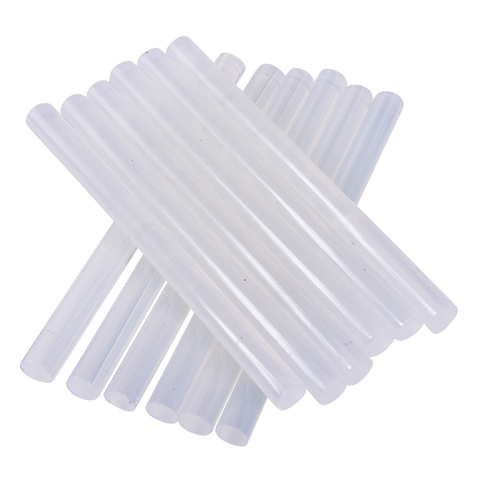 Amtech S1865 Glue Gun Sticks For Hot Melt Crafting, Decorating, Bonding, 12 Pieces, 7Mm X 100Mm 52130434