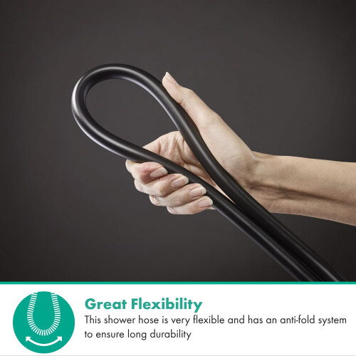 Hansgrohe hansgrohe Isiflex Shower Hose 1.25m Matt Black 2