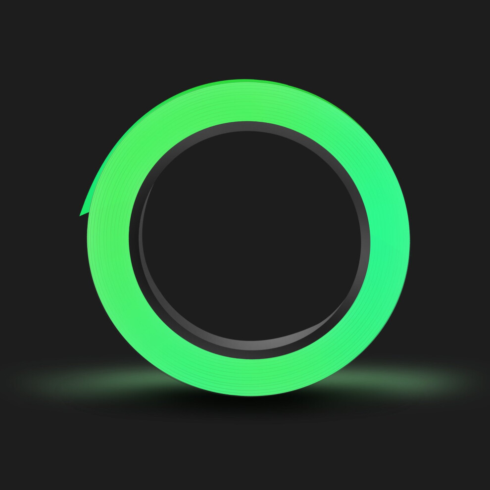 Fluorescent Tape, 10M 15Mm Waterproof Luminous Tape,Glow In The Dark Self-Adhesive Tape Warning Tape Stage Supplies 5051226899164