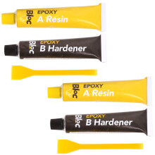 White Hinge Limited 2Pc Epoxy Resin Super Glue Hardener Quick 5 Minut