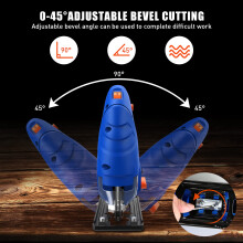 SORAKO 600W Corded Jigsaw for Wood Metal 8003000SPM Electric Jigsaw