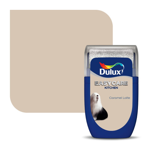 Dulux Dulux Easycare Kitchen Tester Paint, Caramel Latte, 30 ml