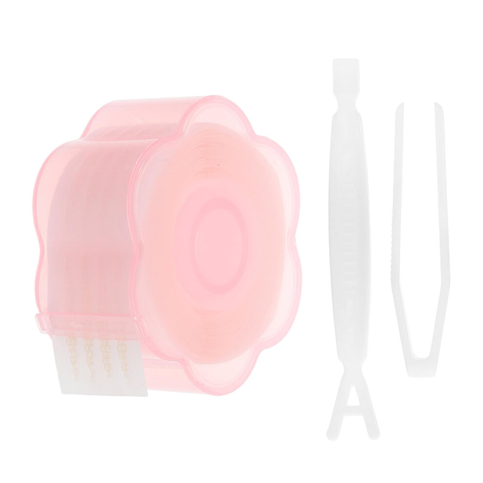 Invisible Mesh Double Eyelid Tape with WaterActivated Lift Strips for Natural Makeup Fit