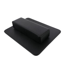 Leather Nail Hand Rest Set 2pcs Washable Manicure Cushion Pad with NonSlip Easy Clean Design