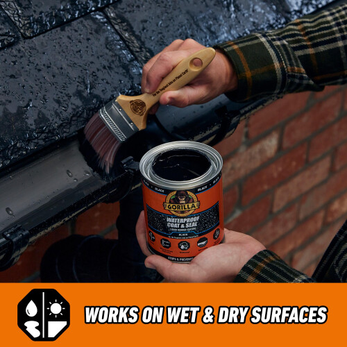 Gorilla Gorilla Waterproof Coat & Seal Black 946ml 2